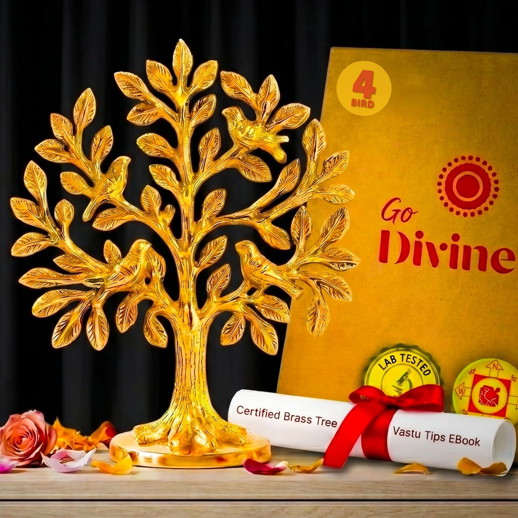 Divinely Certified Pure Brass Kalpavriksha