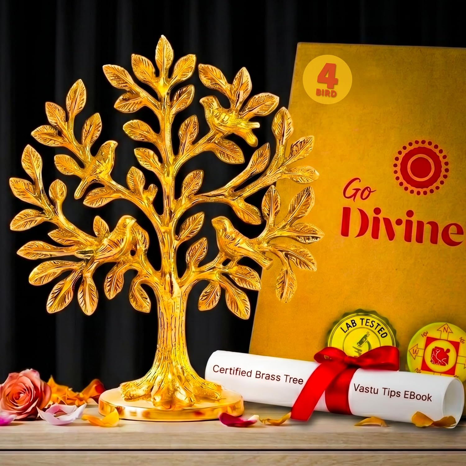 Divinely Certified Pure Brass Kalpavriksha