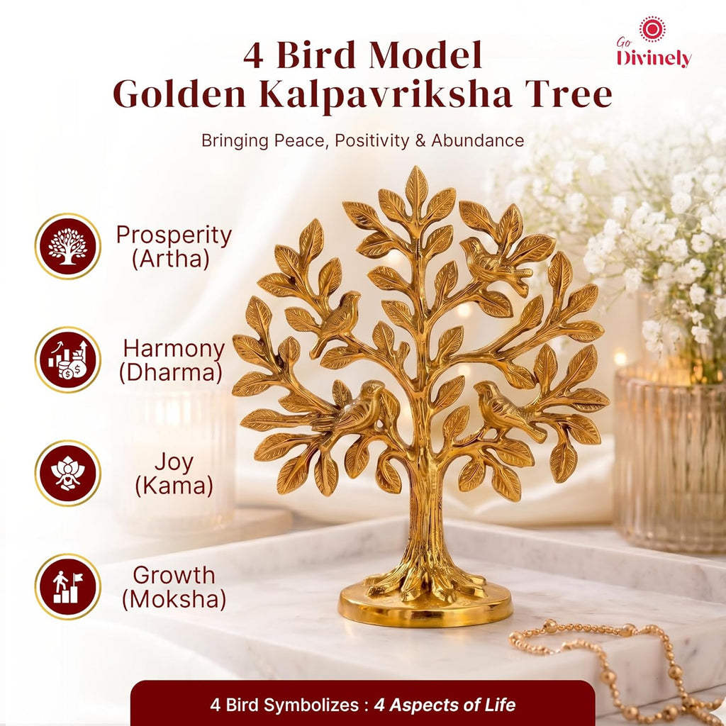 Divinely Certified Pure Brass Kalpavriksha