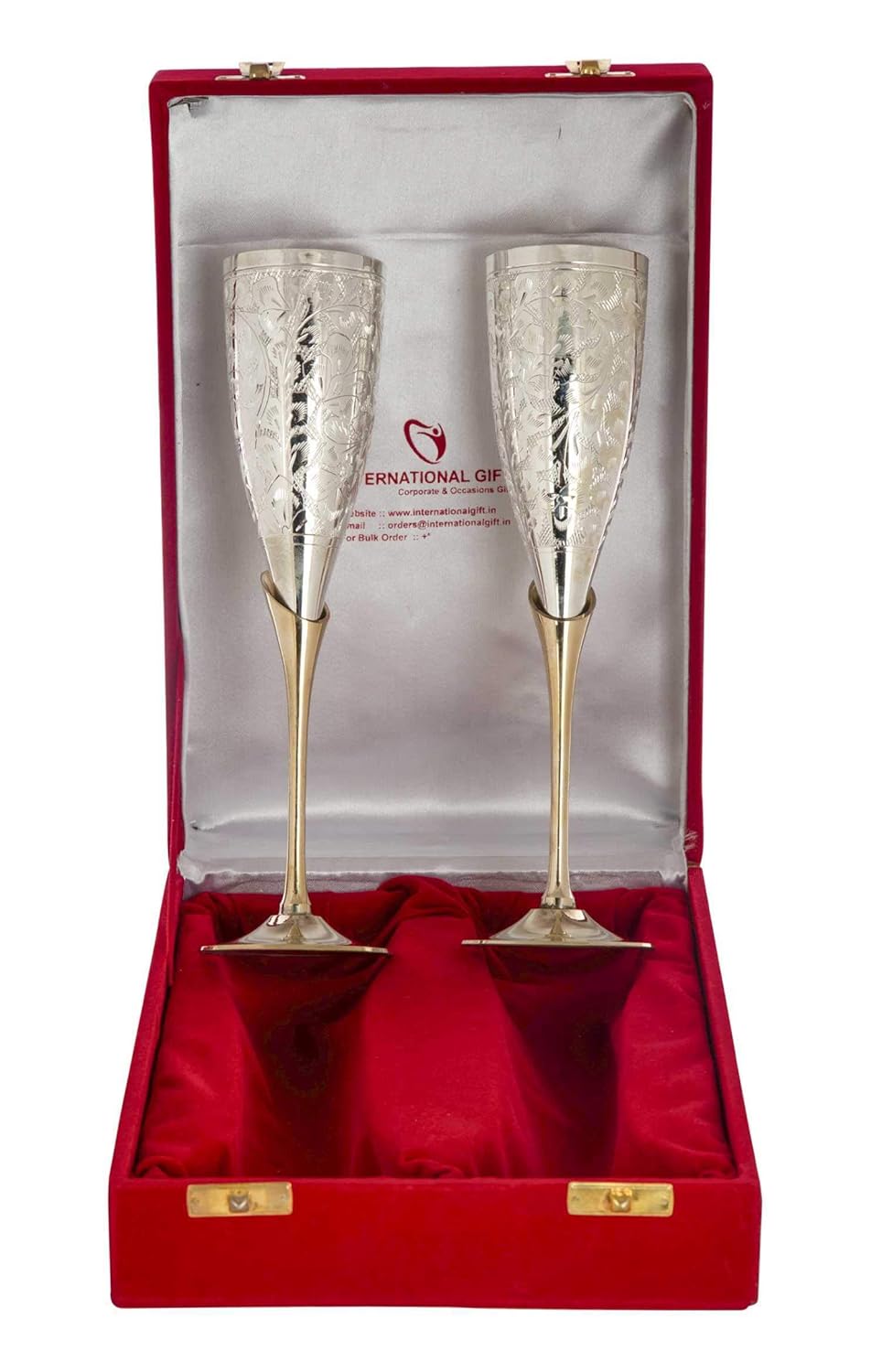 German Silver Wine Glass
