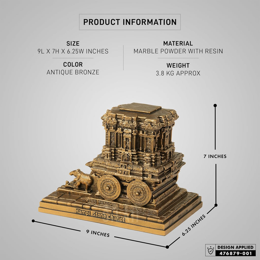 Hampi Stone Chariot Sculpture