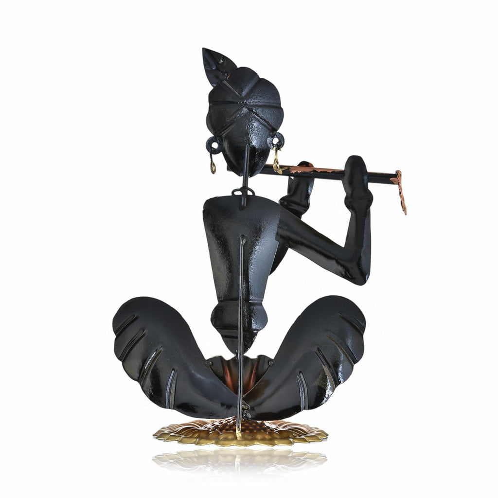 Handpainted Flute Krishna for Gift