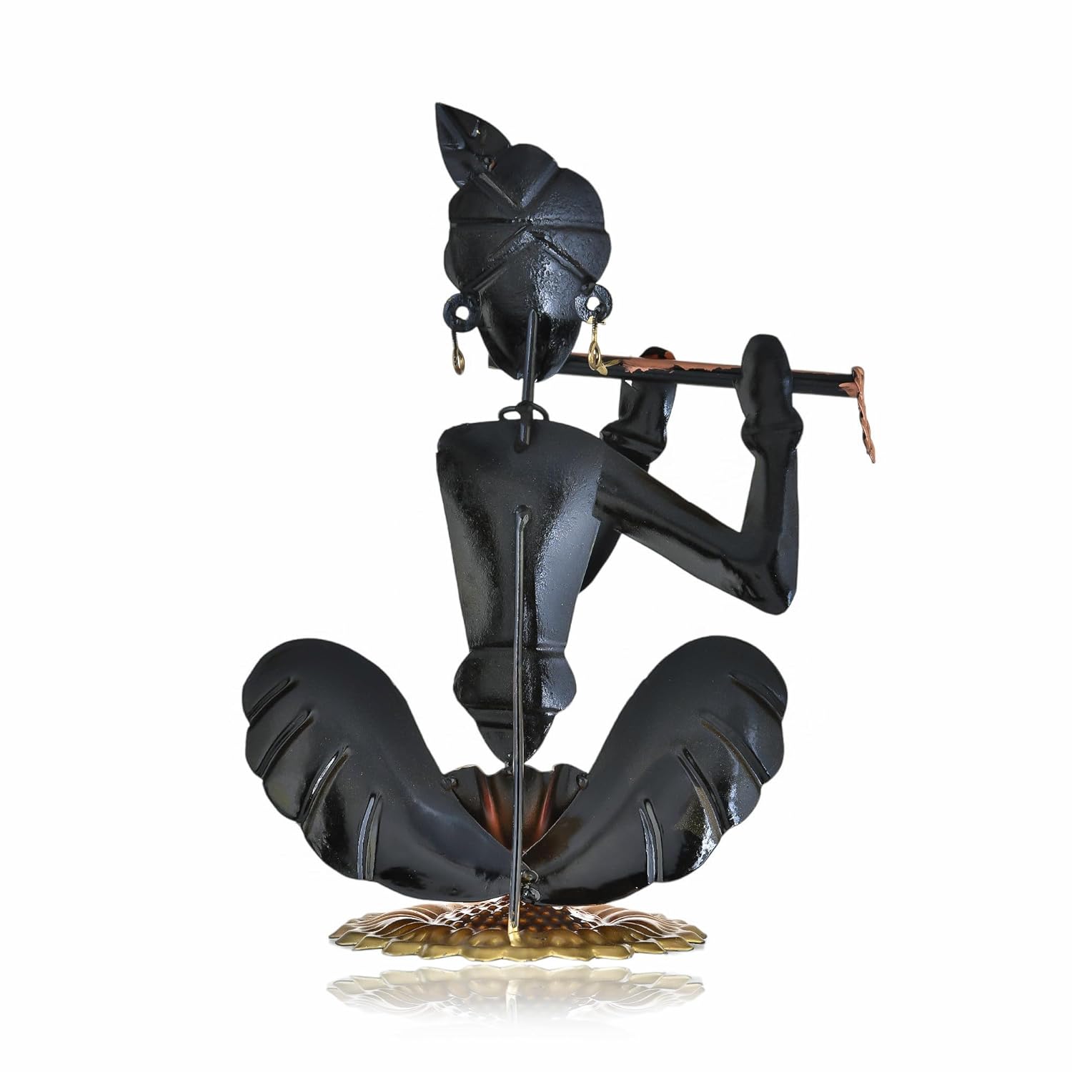 Handpainted Flute Krishna for Gift