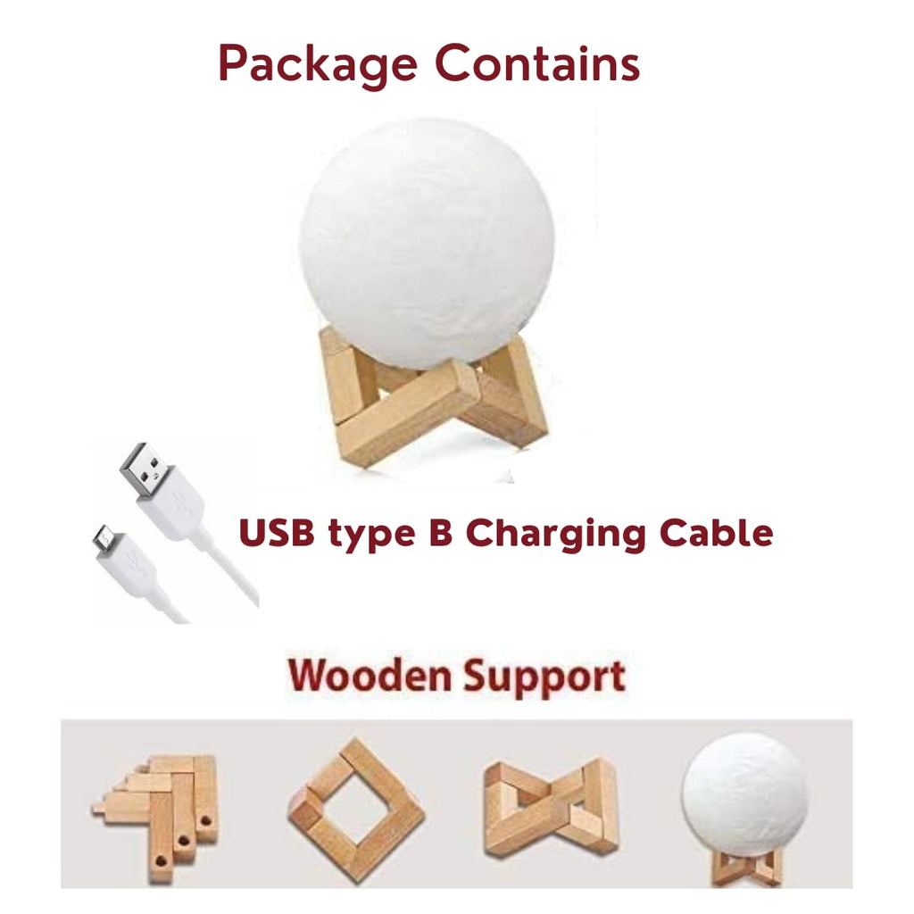 One94Store 3D Moon Lamp